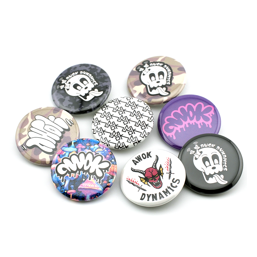 Pin Back Buttons